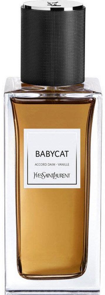 yves saint laurent le vestiaire des parfums baby cat perfume|ysl baby cat.